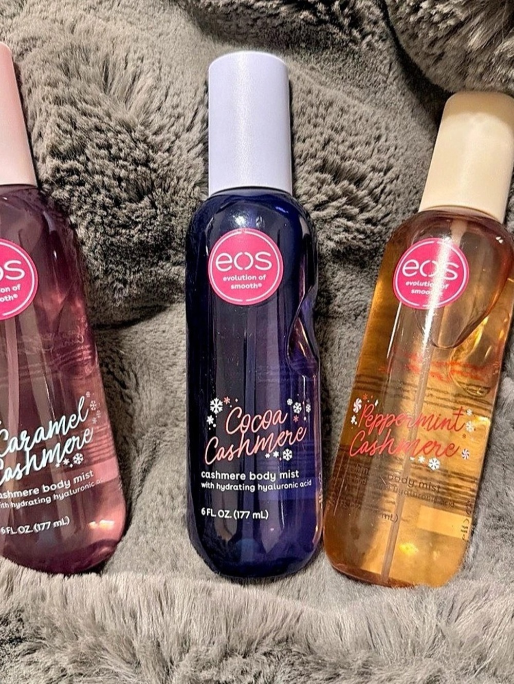 eos Cashmere Collection Body Mist Trio Body Mist Trio Set NWT
